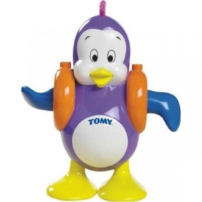 * Игрушка для ванной &#039;Плескающийся пингвин&#039;, музыкальная, из серии Aqua Fun, Tomy [2755] Игрушка для ванной 'Плескающийся пингвин', музыкальная, из серии Aqua Fun, Tomy [2755]