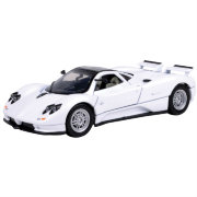 Модель автомобиля Pagani Zonda C12, белая, 1:24, Motor Max [73272]
