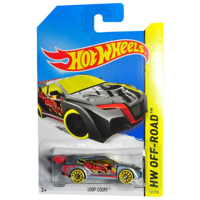Модель автомобиля 'Loop Coupe', серебристая, HW Off-Road, Hot Wheels [BFD08] Модель автомобиля 'Loop Coupe', серебристая, HW Off-Road, Hot Wheels [BFD08]

